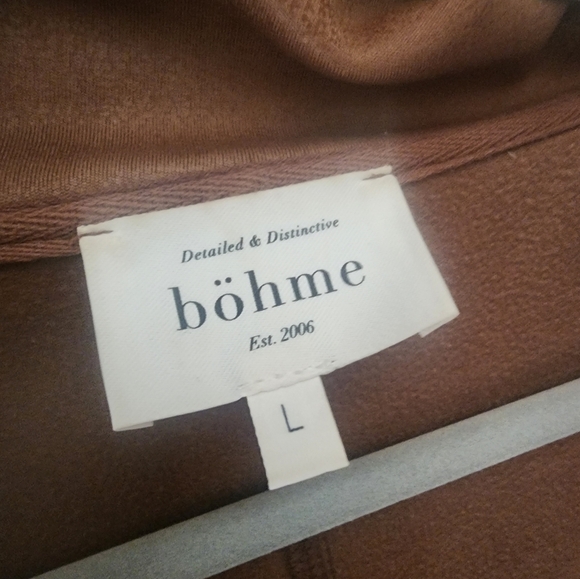 Bohme Brown Jacket, L, EUC - Picture 4 of 5